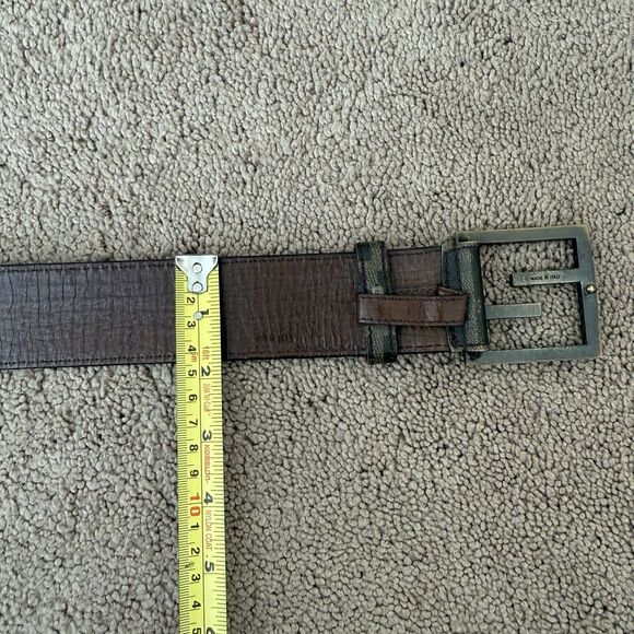 Authentic Fendi Vintage FF Monogram Unisex Men’s Women’s Belt 90 Cm 36 Inch - Picture 3 of 5